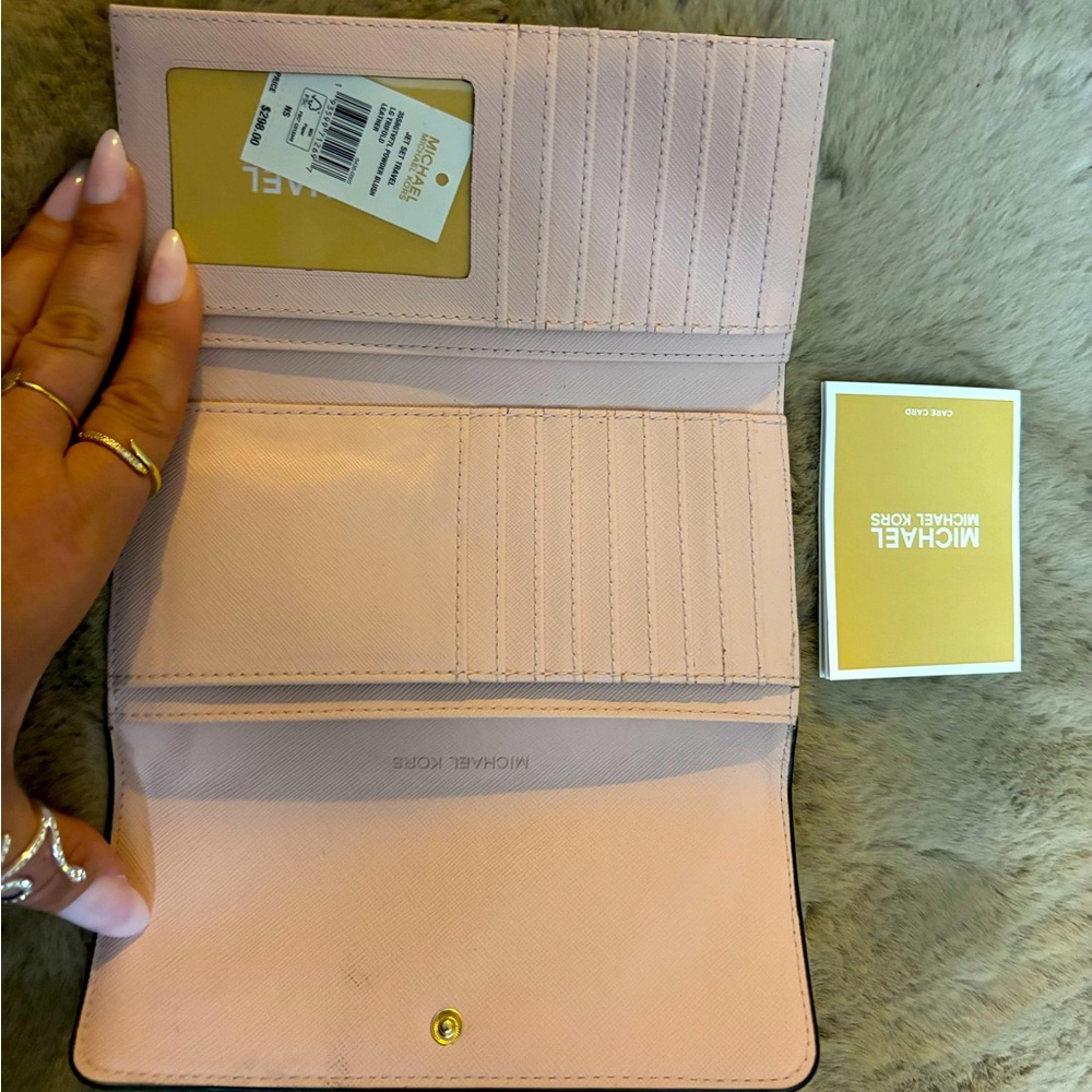 NWT Pink Michael Kors Wallet